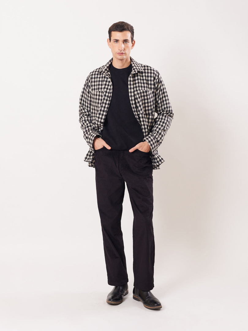 Relaxed Fit Plaid Shacket