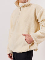 Load image into Gallery viewer, Quarter-Zip Teddy Pullover
