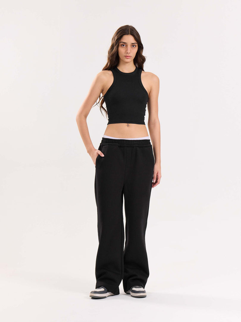Black Fleece Sweatpants