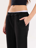 Load image into Gallery viewer, Black Fleece Sweatpants