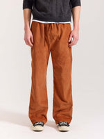 Load image into Gallery viewer, Rust Orange Corduroy Pull-on Pants