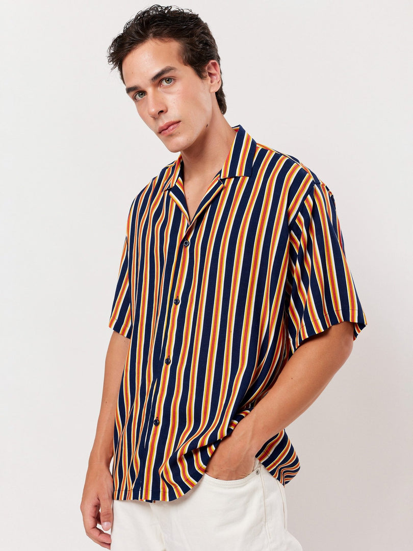 orange and blue dress shirt Orange and Blue Gingham Shirt