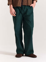 Load image into Gallery viewer, Teal Green Corduroy Pull-on Pants