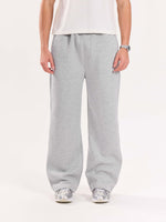 Load image into Gallery viewer, Marl Grey Fleece Sweatpants
