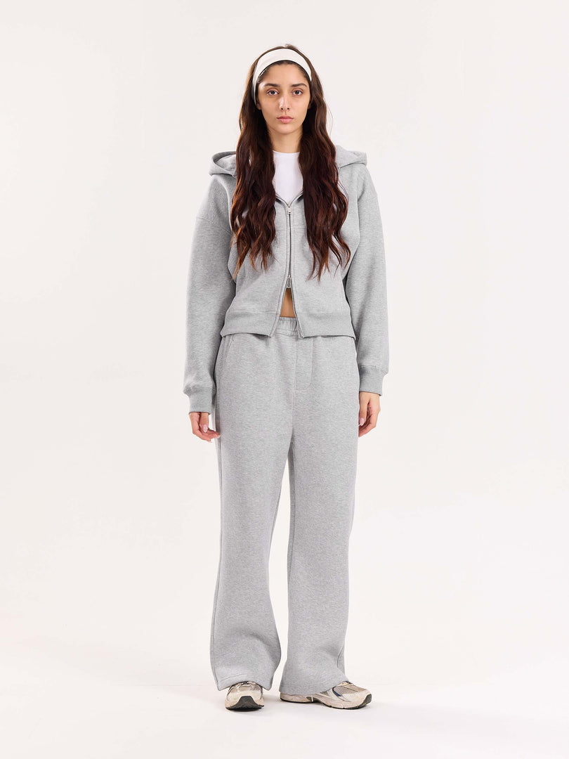 Marl Grey Fleece Sweatpants