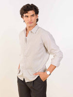 Load image into Gallery viewer, Relaxed Fit Brown Striped Shirt
