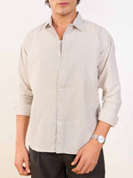 Load image into Gallery viewer, Relaxed Fit Brown Striped Shirt
