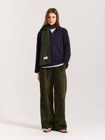 Load image into Gallery viewer, Olive Green Corduroy Pull-on Pants