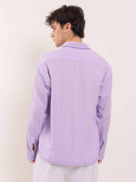 Load image into Gallery viewer, Lavender Gauze Holiday Shirt
