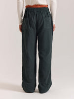 Load image into Gallery viewer, Teal Green Gauze Pull-on Pants