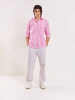Load image into Gallery viewer, Pink Striped Poplin Shirt
