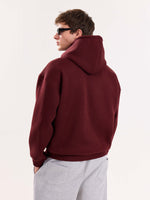 Load image into Gallery viewer, Burgundy Cropped Fit Hoodie ( Pre-Order )