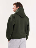 Load image into Gallery viewer, Dark Green Cropped Fit Hoodie ( Pre-Order )