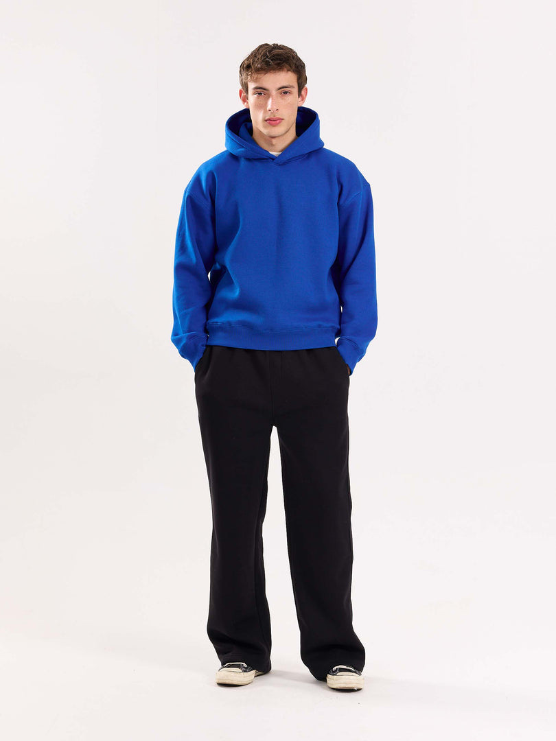 Blue Cropped Fit Hoodie ( Pre-Order )