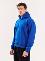 Load image into Gallery viewer, Blue Cropped Fit Hoodie ( Pre-Order )