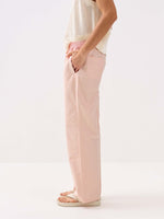 Load image into Gallery viewer, Light Peach Oxford Pull-on Pants
