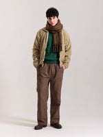 Load image into Gallery viewer, Brown Checkered Woolen Pants