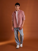 Load image into Gallery viewer, Dusty Rose Pink Corduroy Shirt
