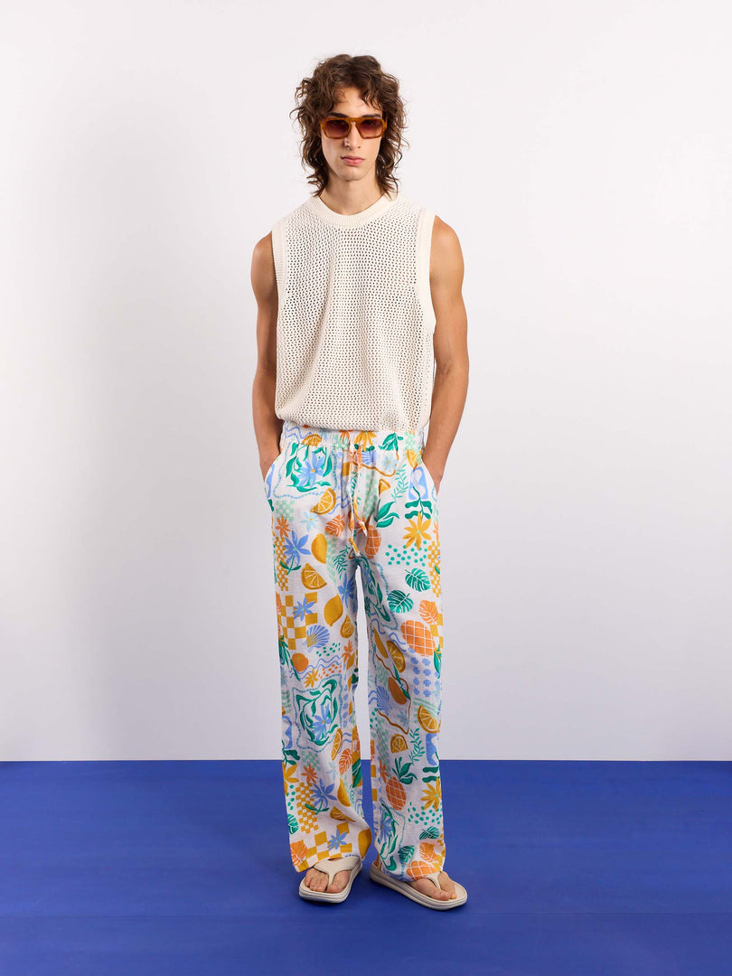 Tropicanna Gauze Pull-on Pants