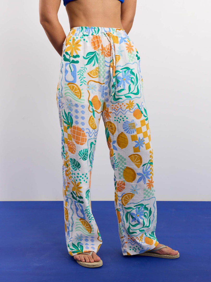 Tropicanna Gauze Pull-on Pants