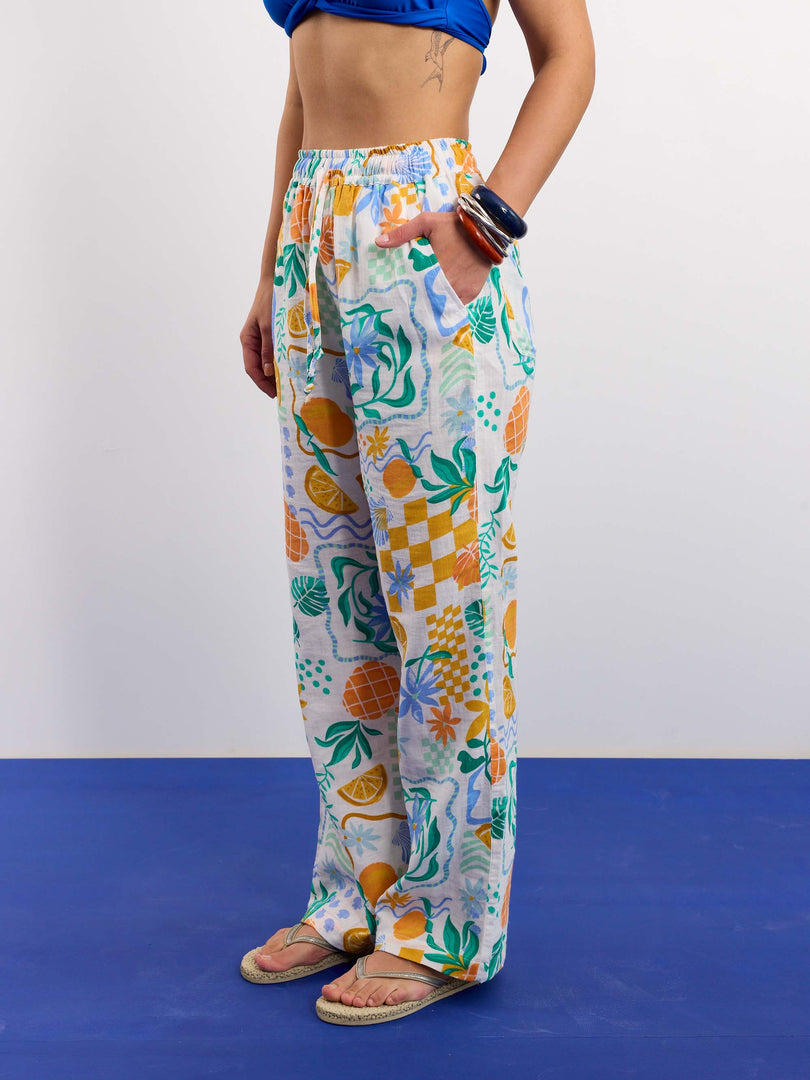 Tropicanna Gauze Pull-on Pants
