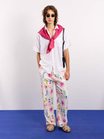 Load image into Gallery viewer, Sun &amp; the Sea Linen Pull-on Pants
