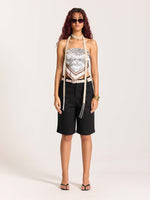 Load image into Gallery viewer, Black Jorts