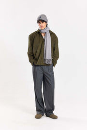 Olive Corduroy Oversized Shirt