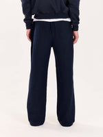 Load image into Gallery viewer, Loose Fit Navy Blue Sweatpants
