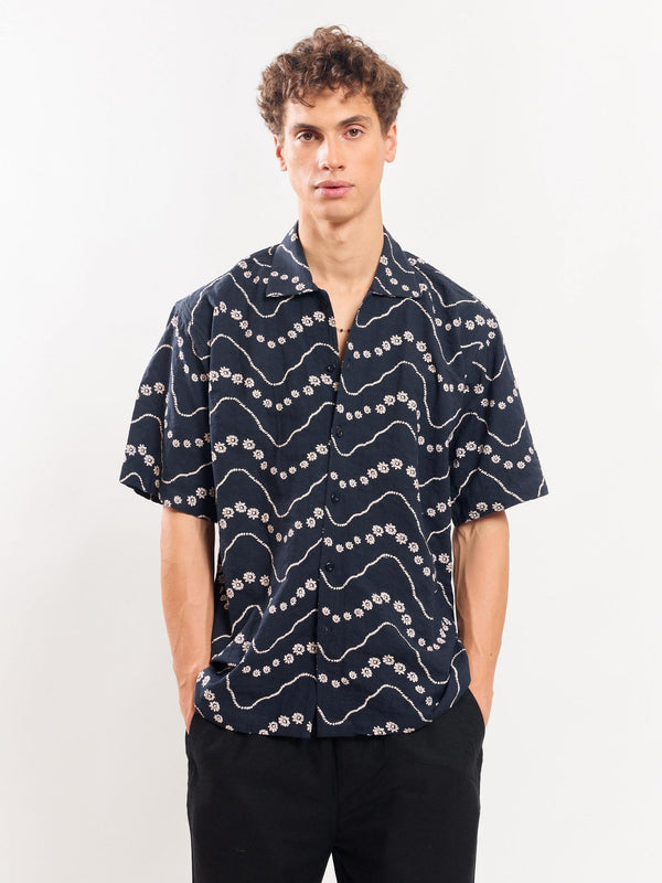 wavy gravy printed shirt