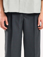 Load image into Gallery viewer, Green &amp; Grey Checked Baggy Fit Trousers
