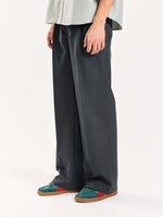 Load image into Gallery viewer, Green &amp; Grey Checked Baggy Fit Trousers
