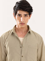 Load image into Gallery viewer, Brown Checkered Cropped Shirt (Pre-Order)
