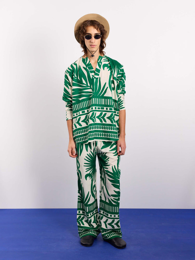 Palmera Printed Pullover