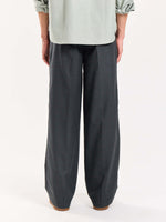 Load image into Gallery viewer, Green &amp; Grey Checked Baggy Fit Trousers
