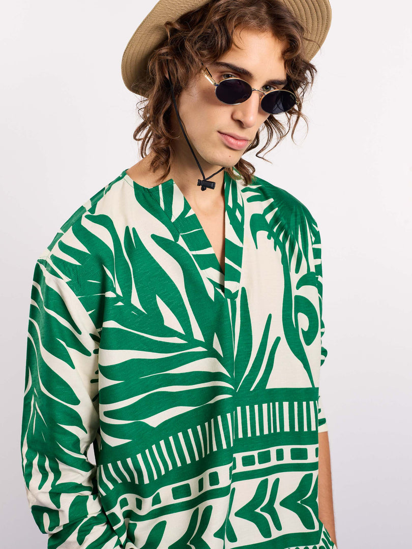 Palmera Printed Pullover
