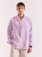 Load image into Gallery viewer, Lavender Irish Linen Shirt