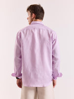 Load image into Gallery viewer, Lavender Irish Linen Shirt