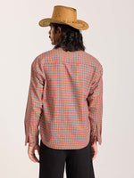 Load image into Gallery viewer, Red &amp; Black Checkered Oversized Cropped Shirt