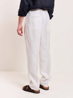 Load image into Gallery viewer, White Linen Trousers
