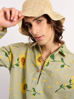 Load image into Gallery viewer, Sunflower Fields Linen Pullover
