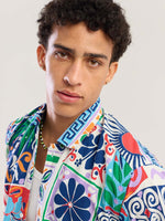 Load image into Gallery viewer, Coastal Tide Printed Shirt