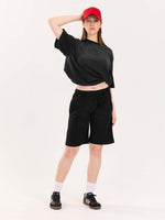 Load image into Gallery viewer, Black Sweatshorts
