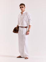 Load image into Gallery viewer, White Linen Shirt