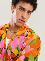 Load image into Gallery viewer, Citrus Bloom Wrinkled Shirt