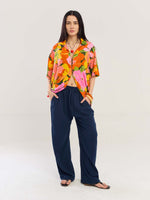 Load image into Gallery viewer, Citrus Bloom Wrinkled Shirt