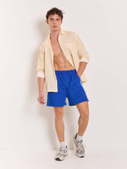 Blue Terry Shorts