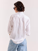 Load image into Gallery viewer, White Linen Shirt