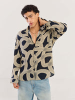 Load image into Gallery viewer, Retro Ripples Wrinkled Shirt