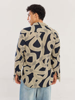 Load image into Gallery viewer, Retro Ripples Wrinkled Shirt